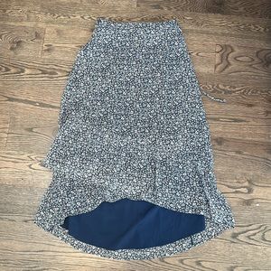 Abercrombie & Fitch Floral Wrap Skirt